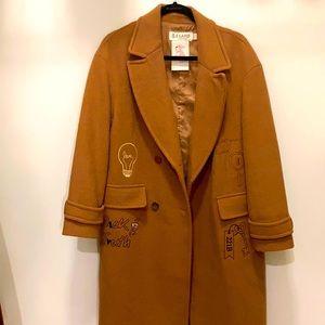Long light brown coat for winter/fall